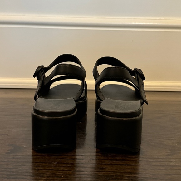 Camper Misia Black Platform Sandals - Picture 5 of 9